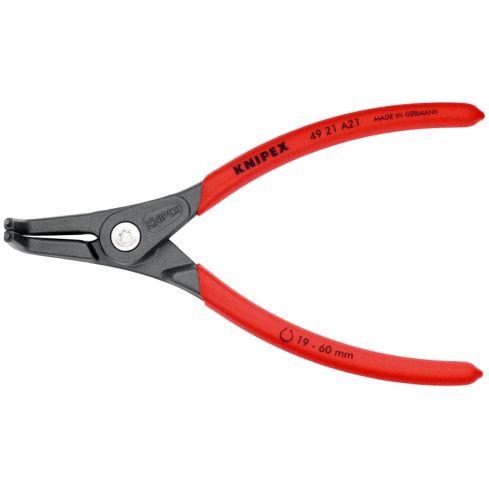 Knipex Präzisions-Sicherungsringzange für Außenringe 19- 60mm gekröpft 25492121