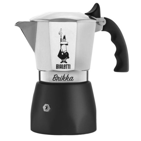 Bialetti Brikka Espressokocher 4 Tassen  schwarz   85006784
