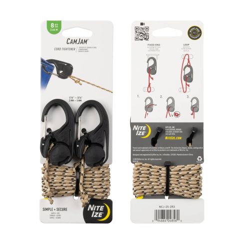 NiteIze CamJam 2 - 5 mm 2Stk - 2,44 m Paracord NI-NCJ-25-2R3   05001204