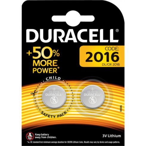 Batterie 2016 Lithium 2x DL2016 CR2016 75953216