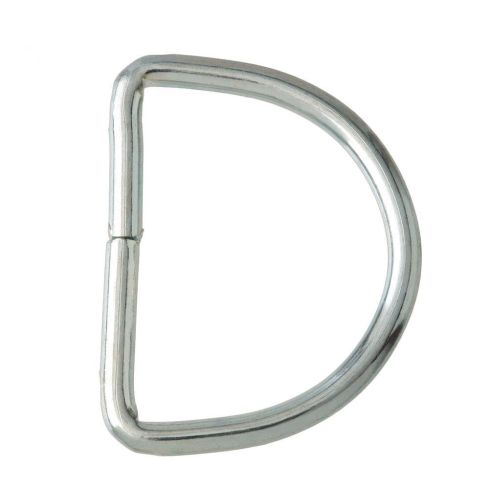 D-Ringe 27 x 22 x 3,6mm  Stahl vernickelt   61562710