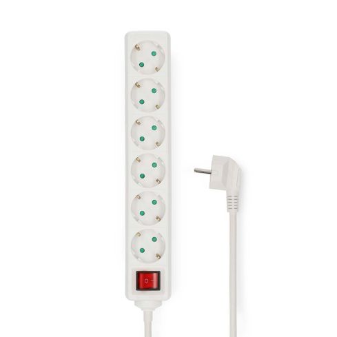 Nedis Verteiler Steckdosenleiste 6-Fach 3m 55006302