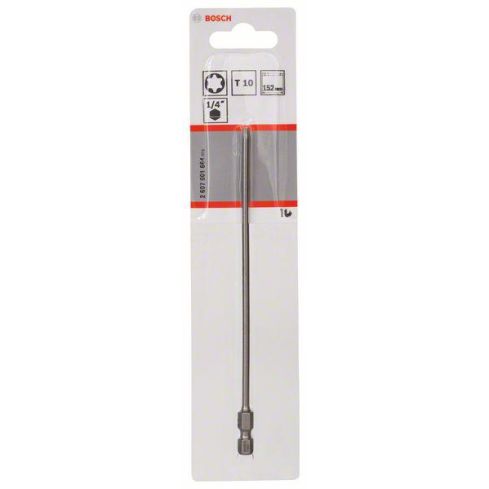 Bosch TORX-Bit 152mm TX10  1/4"   Extra Hart    12607664