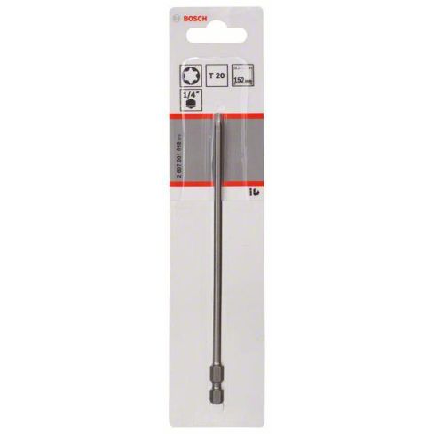 Bosch TORX-Bit 152mm TX20 1/4" Extra Hart      12607668