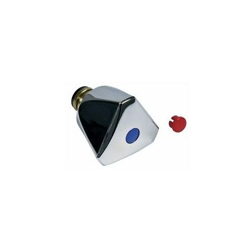 Drehgriff Armatur 3/8" rot/blau 74009896