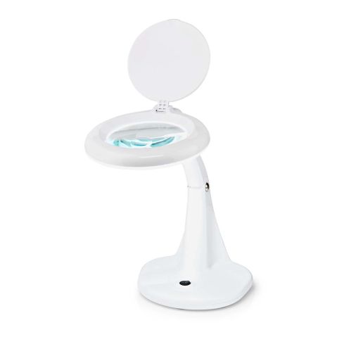 Tischlupe mit LED-Licht 100mm 4-fach Lupenleuchte 15000105