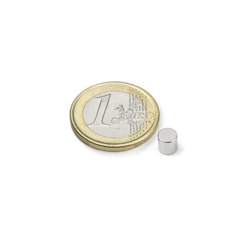 Magnet rd 5x5 mm 940g Haftkraft NdFeB 89000505