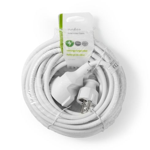 Nedis Verlängerungskabel 10m WEISS            55001109