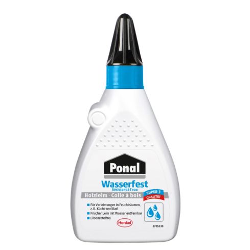 Ponal Holzleim wasserfest weiß 120g      10316831