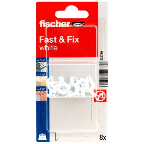 fischer Fast & Fix weiß Gipskarton-Haken 18531116